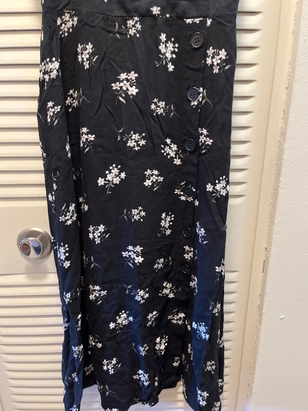 Black & White Floral Sundress - Picture 3 of 4